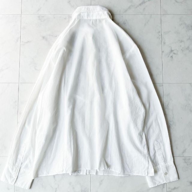 2点✨アクアスキュータム × エポカ　刺繍 コットンシャツ ホワイト 3