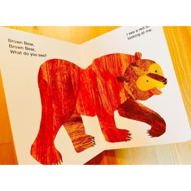 ERIC CARLE(エリックカール)の英語絵本Brown bear what do you see? 読み聞かせ エンタメ/ホビーの本(洋書)の商品写真