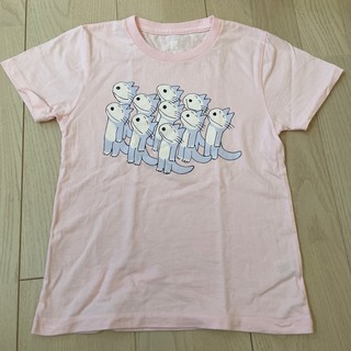グラニフ(Design Tshirts Store graniph)の11ぴきのねこ130㎝ピンクTシャツ(Tシャツ/カットソー)