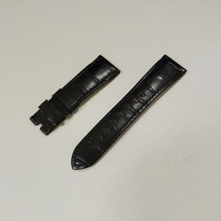 純正　オフィチーネパネライ　クロコダイルバンド　ブラック22mm