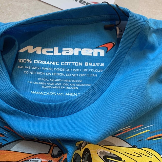 Maclaren(マクラーレン)の新品未使用　タグ付き　定価4500円　マクラーレン　Tシャツ　5Y 6Y キッズ/ベビー/マタニティのキッズ服男の子用(90cm~)(Tシャツ/カットソー)の商品写真