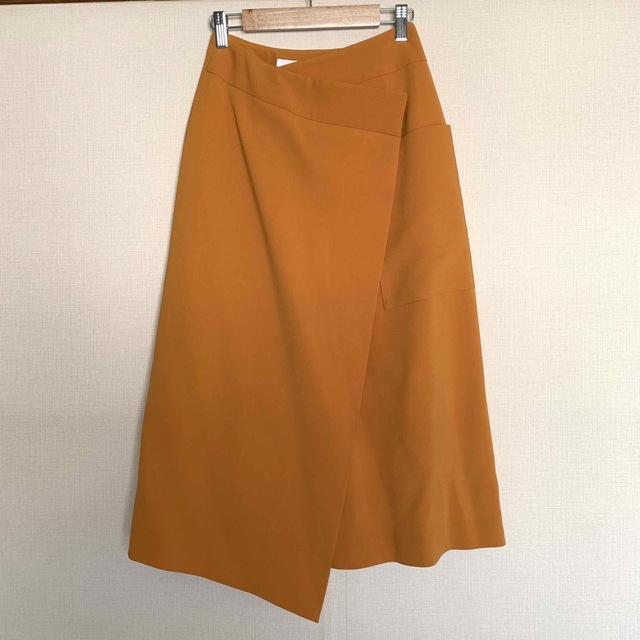 LE CIEL BLEU(ルシェルブルー)の美品 LE CIEL BLEU ルシェルブルー 巻きスカート ロング  34 レディースのスカート(ロングスカート)の商品写真