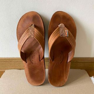 レインボーサンダル(RAINBOW SANDALS)のRAINBOW SANDALS  シングルレイヤー クラシックタン　S(ビーチサンダル)