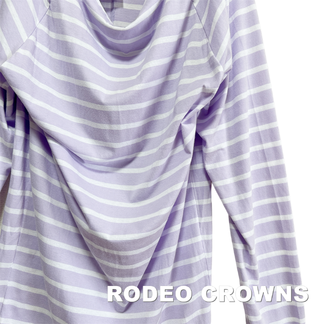 RODEO CROWNS(ロデオクラウンズ)の【RODEO CROWNS】ロデオクラウン ドレープ プルオーバー タグ付未使用 レディースのトップス(カットソー(長袖/七分))の商品写真