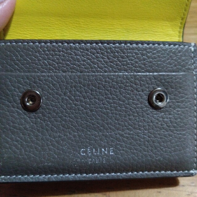 celine(セリーヌ)のCELINE　フォールデッドウォレット　三つ折り財布 レディースのファッション小物(財布)の商品写真