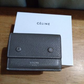 セリーヌ(celine)のCELINE　フォールデッドウォレット　三つ折り財布(財布)