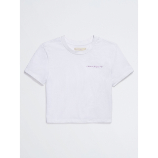 カルバンクライン(Calvin Klein)のJennie for Calvin Klein コットンジャージーベビーTシャツ(Tシャツ(半袖/袖なし))