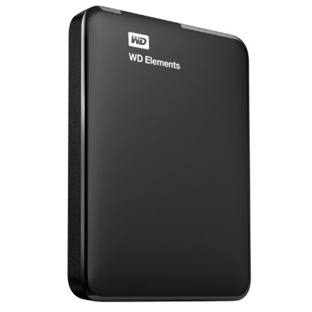 WD HDD ポータブル ハードディスク 2TB USB3.0 Elements Portable WDBU6Y0020BBK-JESN / 3年保証