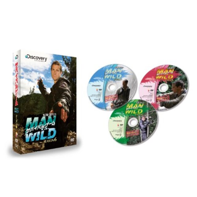 サバイバルゲーム MAN VS. WILD Season6 DVD-BOX rdzdsi3