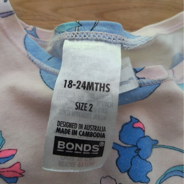 NEXT(ネクスト)のBONDS セットアップ 18-24m 90 花柄 キッズ/ベビー/マタニティのキッズ服女の子用(90cm~)(Tシャツ/カットソー)の商品写真