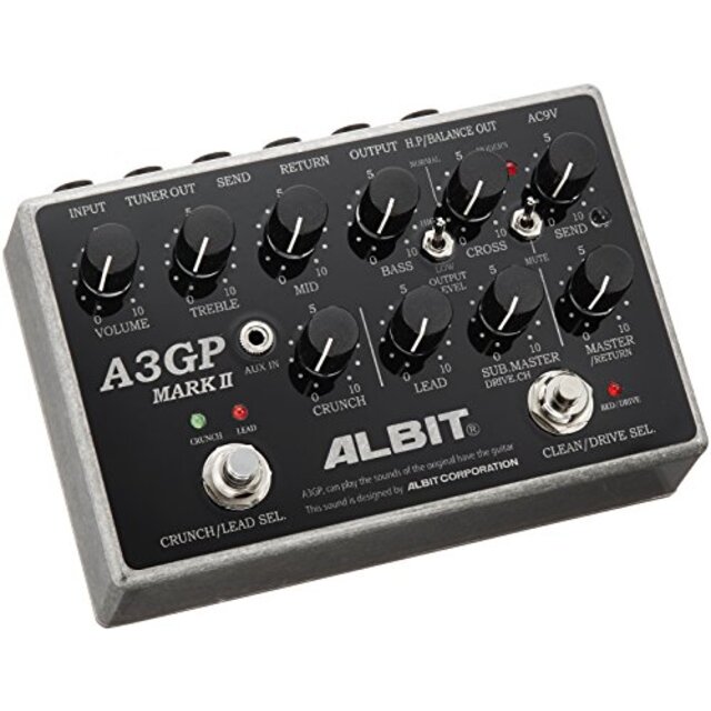 ALBIT GUITER PRE-AMP ギタープリアンプ A3GP MARKII rdzdsi3