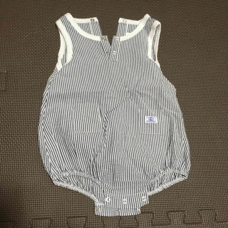 プチバトー(PETIT BATEAU)のプチバトー　ロンパース［60］(ロンパース)