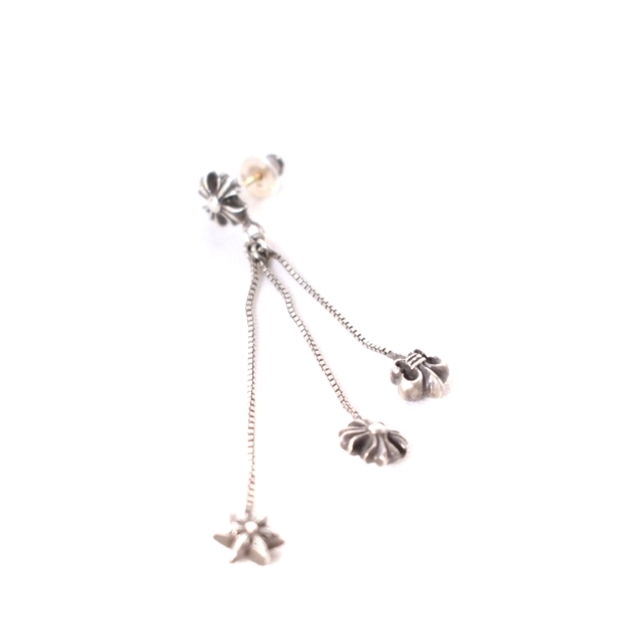 Chrome Hearts(クロムハーツ)のCHROME HEARTS Earrings JOJO 3 Charm 左耳用 メンズのアクセサリー(ピアス(片耳用))の商品写真