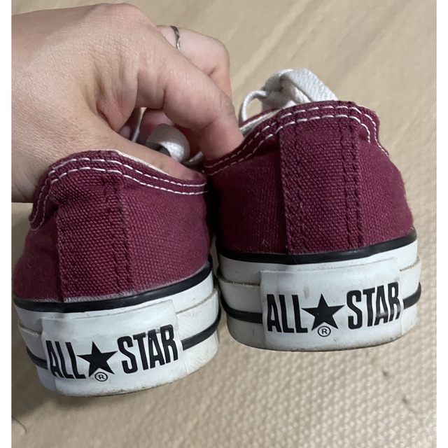 ALL STAR（CONVERSE）(オールスター)のコンバース　オールスター　マルーン　22cm レディースの靴/シューズ(スニーカー)の商品写真