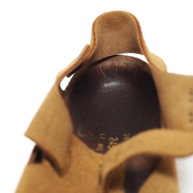 BIRKENSTOCK(ビルケンシュトック)のビルケンシュトック サンダル 38 ブラウン レディースの靴/シューズ(サンダル)の商品写真