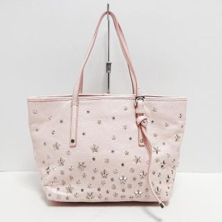 ジミーチュウ(JIMMY CHOO)のジミーチュウ トートバッグ サシャ ピンク(トートバッグ)