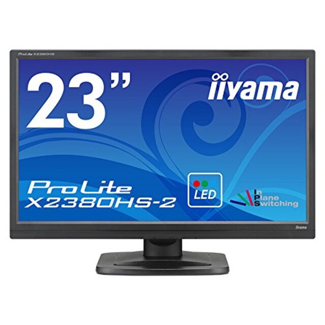 iiyama ProLite X2380HS-B2　23型IPS方式パネル＋WLEDバックライト搭載ワイド液晶ディスプレイ [PC] rdzdsi3