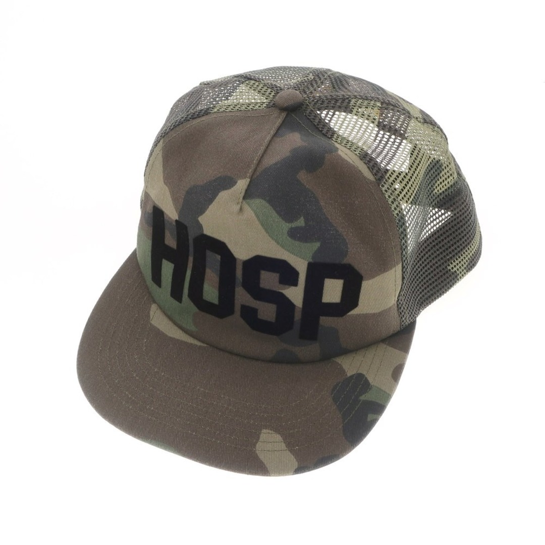 【中古】シュプリーム Supreme 2023年春夏 HOSP Mesh Back 5-Panel コットン カモフラ メッシュキャップ 帽子  グリーンxブラウン【メンズ】 | フリマアプリ ラクマ