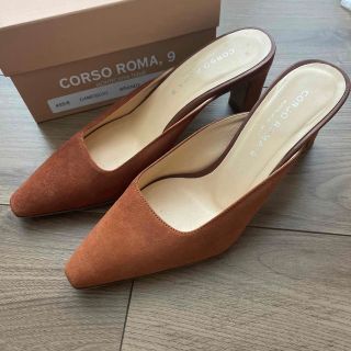 CORSO ROMA 9 - corso roma コルソローマ　スウェードミュール