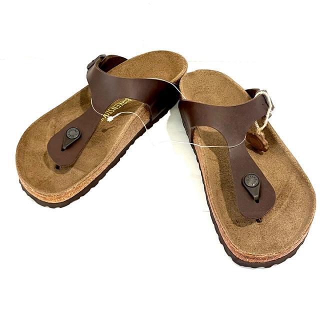 BIRKENSTOCK - ビルケンシュトック サンダル 38 - レザーの通販 by