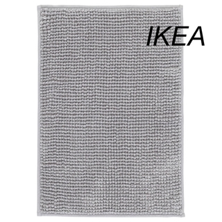 イケア(IKEA)のイケア　バスマット　トフトボー　グレー　1枚(バスマット)
