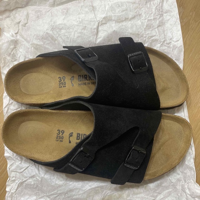 新品◎BIRKENSTOCK チューリッヒ Zurich BS ブラック 39 新品◎BIRKENSTOCK チューリッヒ Zurich BS ブラック 39