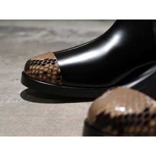 SUNSEA - sunsea 21aw one-sidegore boots 3 サイドゴアの通販 by y