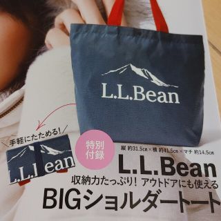 エルエルビーン(L.L.Bean)のL.L.Bean　LEE付録BIGショルダートート　新品(トートバッグ)