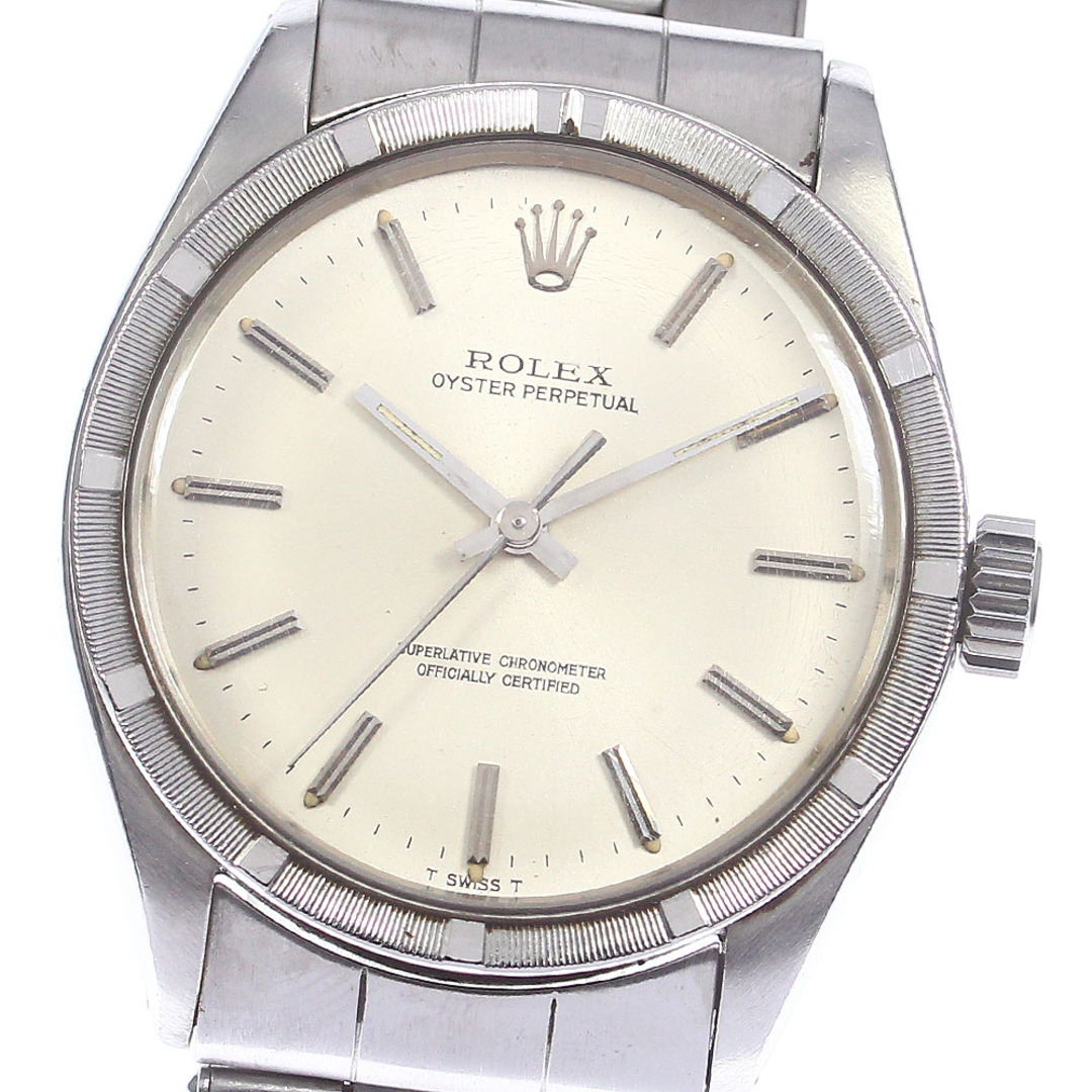 訳あり ロレックス ROLEX 1007 オイスターパーペチュアル Cal.1570 自動巻き メンズ _745595