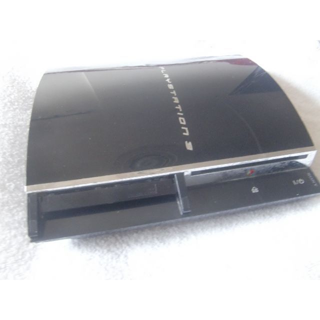 PlayStation3(プレイステーション3)のPS3 本体 ブラック SONY プレステ3 CECHA00 ジャンク エンタメ/ホビーのゲームソフト/ゲーム機本体(家庭用ゲーム機本体)の商品写真