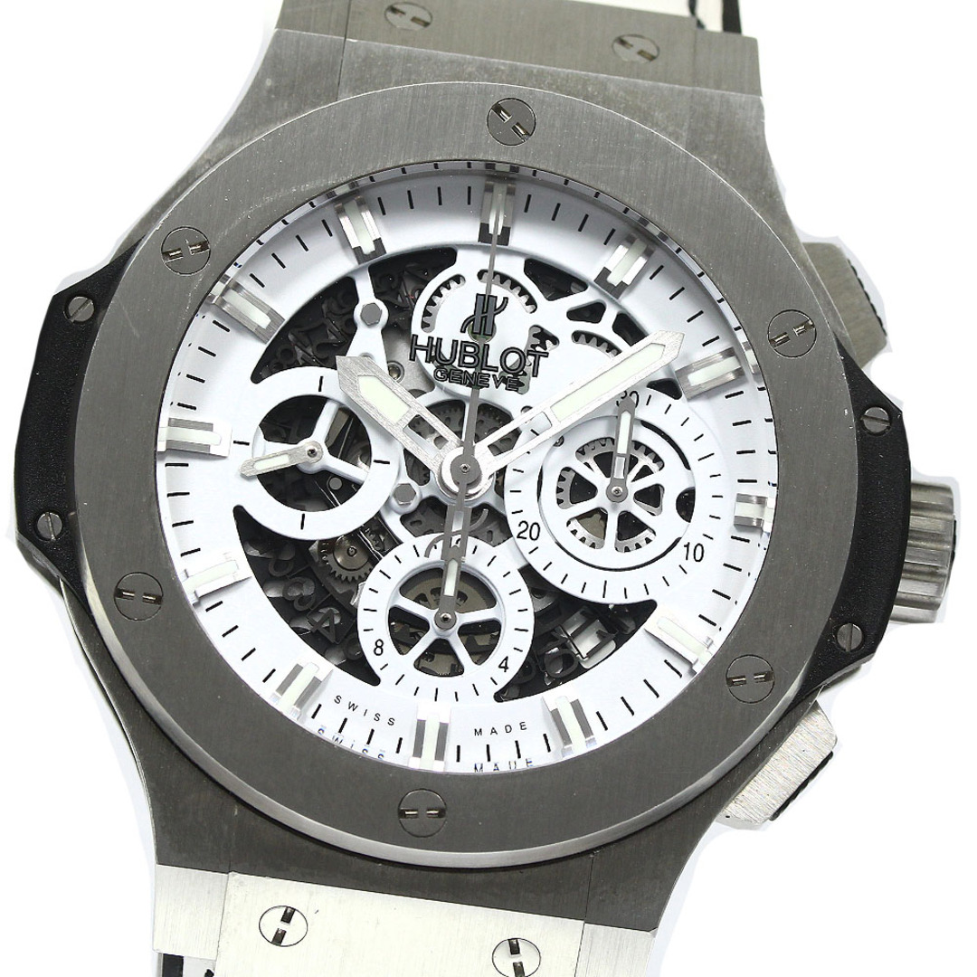 ウブロ HUBLOT 311.SX.2010.GR.GAP10 ビッグバン アエロバン ガルミッシュ 世界限定250本 自動巻き メンズ 美品 _751286