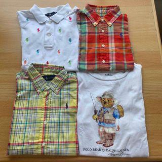 ラルフローレン(Ralph Lauren)のラルフローレン 半袖トップス 4枚まとめ売り 100サイズ ポロベア(Tシャツ/カットソー)