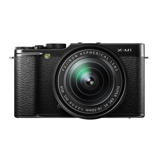 FUJIFILM ミラーレス一眼 X-M1 レンズキット ブラック F X-M1B/1650KIT