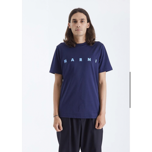 MARNI マルニ Tシャツ・カットソー 46(M位) 紺