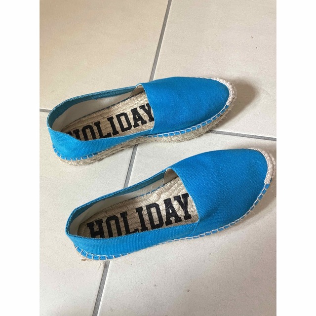 HOLIDAY ホリデイ DOUBLESOLE ESPADRILLES 39 HOLIDAY ホリデイ DOUBLESOLE ESPADRILLES 39