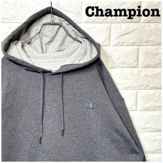 チャンピオン(Champion)のビッグサイズ★チャンピオン champion プルオーバーパーカー 刺繍ロゴ(パーカー)