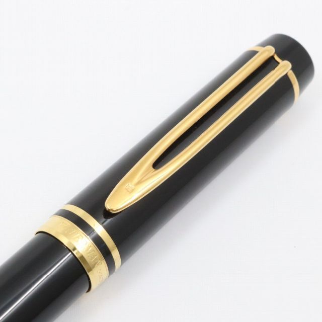 【希少品】WATERMAN ウォーターマン 100周年記念 1883-1983 ル・マン100 万年筆 18Kペン先 ブラック×ゴールド