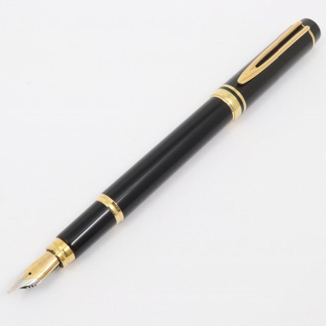 【希少品】WATERMAN ウォーターマン 100周年記念 1883-1983 ル・マン100 万年筆 18Kペン先 ブラック×ゴールド