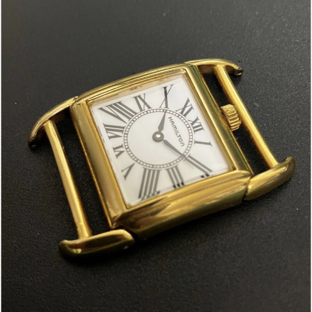 Hamilton(ハミルトン)の希少 Hamilton コントアー ゴールド 腕時計 メンズの時計(腕時計(デジタル))の商品写真