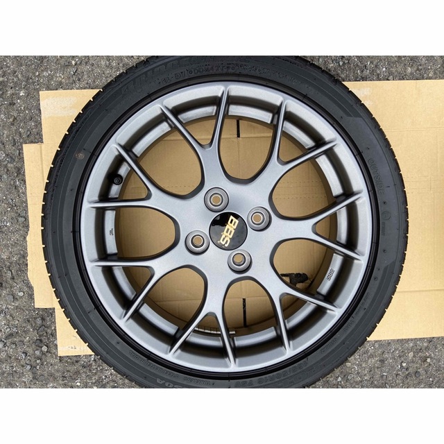 ダイハツ(ダイハツ)のトヨタ　ダイハツ　コペン  BBS GRスポーツ　美品 自動車/バイクの自動車(タイヤ・ホイールセット)の商品写真