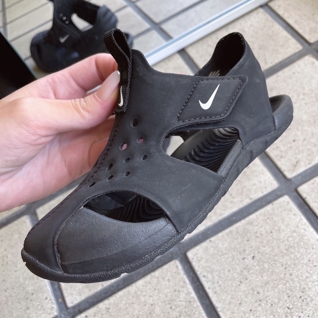 NIKE(ナイキ)のキッズ　NIKE / サンレイ プロテクト キッズ/ベビー/マタニティのキッズ靴/シューズ(15cm~)(サンダル)の商品写真