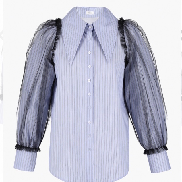 Bibiy. 完売 人気商品HARLEY TULLE BLOUSE