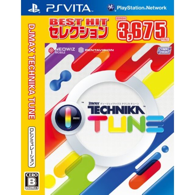 BEST HIT セレクション DJMAX TECHNIKA TUNE - PS Vita rdzdsi3