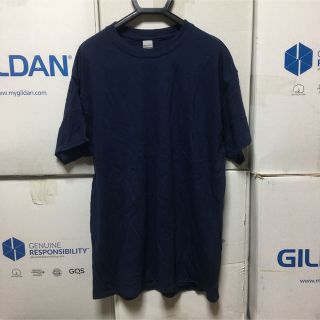 ギルタン(GILDAN)のGILDANギルダン☆半袖無地Tシャツ☆ポケット無し☆ネイビー紺色★XLサイズ(Tシャツ/カットソー(半袖/袖なし))