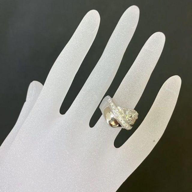 Pt900　カラーダイヤモンドリング　D0.38ct　カラーダイヤ0.12ct 7