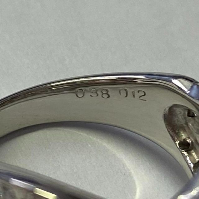 Pt900　カラーダイヤモンドリング　D0.38ct　カラーダイヤ0.12ct 8