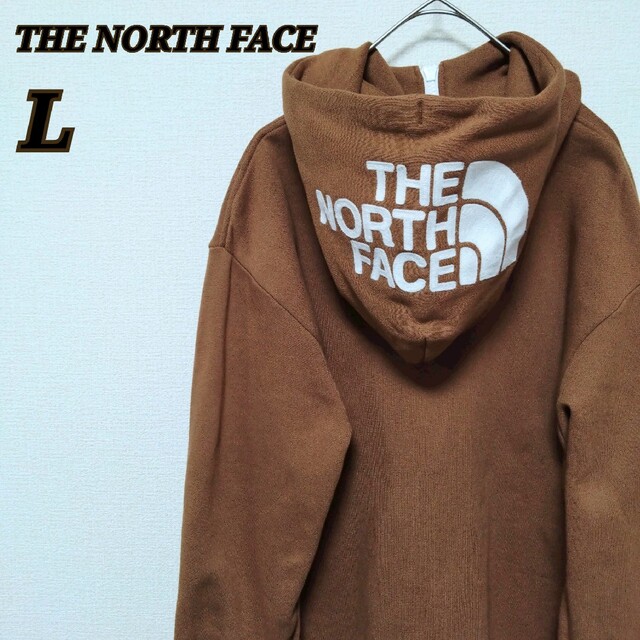 THE NORTH FACE ノースフェイス　刺繍　リアビュー　ブラック