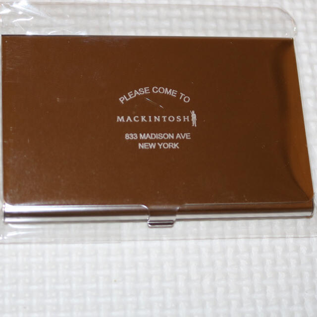 MACKINTOSH PHILOSOPHY(マッキントッシュフィロソフィー)のCLUEL 11月号 付録 マッキントッシュ  カードケース 新品 未使用 レディースのファッション小物(名刺入れ/定期入れ)の商品写真