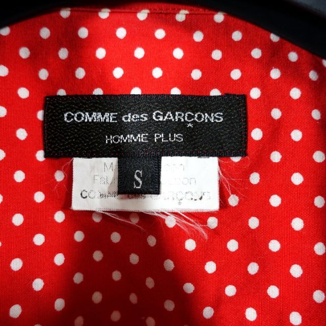 COMME des GARCONS HOMME PLUS(コムデギャルソンオムプリュス)の【良品】コムデギャルソンオムプリュス　ドット柄プリント半袖シャツ メンズのトップス(シャツ)の商品写真