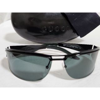 Gucci - 正規美 レア グッチ Gロゴ フルメタルフレームサングラス黒